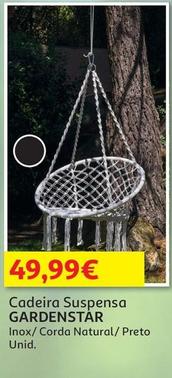 Oferta de Gardenstar - Cadeira Suspensa por 49,99€ em Auchan
