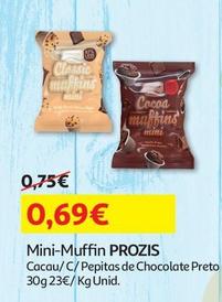 Oferta de Prozis - Mini-Muffin por 0,69€ em Auchan
