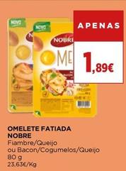 Oferta de Nobre - Omelete Fatiada por 1,89€ em El Corte Inglés