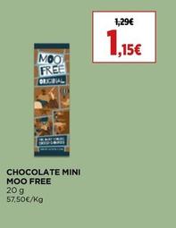 Oferta de Moo Free - Chocolate Mini por 1,15€ em El Corte Inglés
