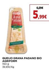 Oferta de Agriform - Queijo Grana Padano Bio por 5,99€ em El Corte Inglés