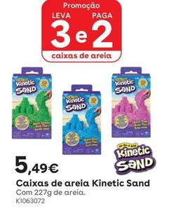 Oferta de Kinetic Sand - Caixas De Areia por 5,49€ em Toys R Us