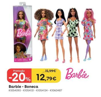 Oferta de Barbie - Boneca por 12,79€ em Toys R Us