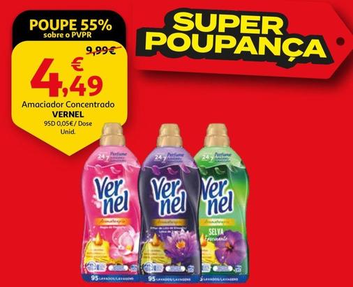 Oferta de Vernel - Amaciador Concentrado  por 4,49€ em Auchan