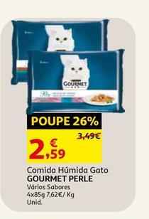 Oferta de Gourmet Perle - Comida Humida Gato  por 2,59€ em Auchan