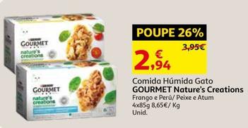 Oferta de Gourmet - Comida Humida Gato Nature's Creations  por 2,94€ em Auchan