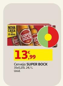 Oferta de Super Bock - Cerveja por 13,99€ em Auchan