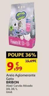 Oferta de Bribon - Areia Aglomerante Gato  por 9,99€ em Auchan