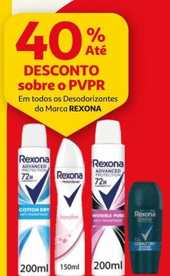 Oferta de Rexona - Em Todas As Desodorizantes em Auchan