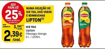 Oferta de Lipton - Ice Tea por 2,39€ em Intermarché