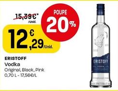 Oferta de Eristoff - Vodka por 12,29€ em Intermarché