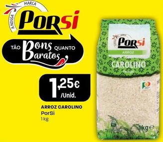 Oferta de Porsi - Arroz Carolino por 1,25€ em Intermarché