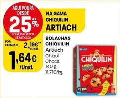 Oferta de Artiach - Bolachas Chiquilin por 1,64€ em Intermarché