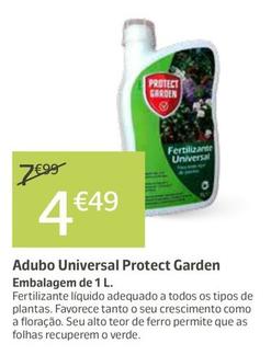 Oferta de Protect Garden - Adubo Universal por 4,49€ em Jardiland