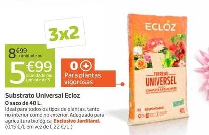 Oferta de Ecloz - Substrato Universal por 8,99€ em Jardiland