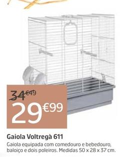 Oferta de Gaiola Voltrega 611 por 29,99€ em Jardiland