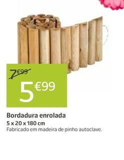 Oferta de Bordadura Enrolada 5 x 20 x 180 cm por 5,99€ em Jardiland