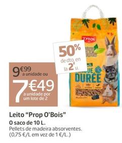 Oferta de Leito Prop O'Bois por 9,99€ em Jardiland