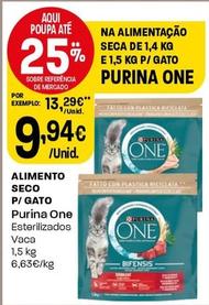 Oferta de Purina - Alimento Seco P/Gato  por 9,94€ em Intermarché