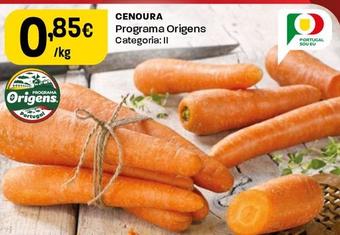Oferta de Portugal - Cenoura  por 0,85€ em Intermarché