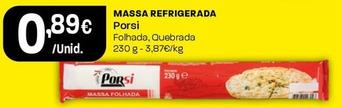 Oferta de Porsi - Massa Refrigerada por 0,89€ em Intermarché