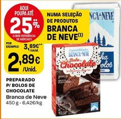 Oferta de Branca De Neve - Preparado P/ Bolos De Chocolate por 2,89€ em Intermarché