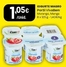 Oferta de Porsi - Iogurte Magro por 1,05€ em Intermarché