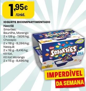 Oferta de Nestle Iogurte Bicompartimentado por 1,95€ em Intermarché
