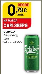 Oferta de Carlsberg - Cerveja por 0,79€ em Intermarché