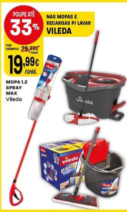 Oferta de Vileda - Mopa 1.2 Spray Max  por 19,99€ em Intermarché