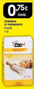 Oferta de Porsi - Farinha S/Fermento  por 0,75€ em Intermarché