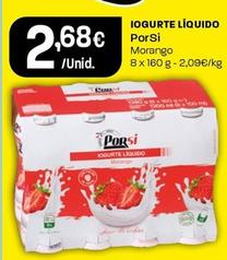 Oferta de Porsi - Iogurte Líquido por 2,68€ em Intermarché