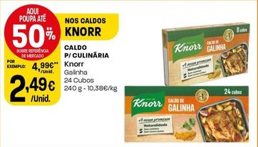 Oferta de Knorr - Caldo P/Culinaria  por 2,49€ em Intermarché