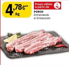 Oferta de Porco Entremeada S/entrecosto por 4,78€ em Intermarché