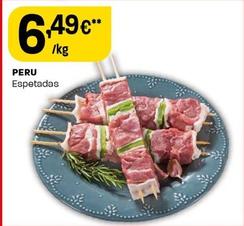 Oferta de Peru Espetadas por 6,49€ em Intermarché