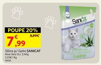 Oferta de Sanicat - Sílica P/ Gato  por 7,99€ em Auchan