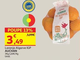 Oferta de Auchan - Laranja Algarve Igp  por 3,49€ em Auchan