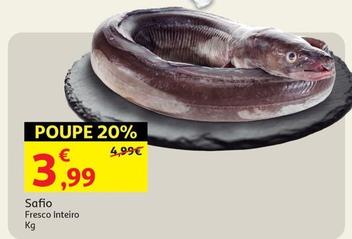 Oferta de Safio por 3,99€ em Auchan