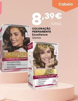 Oferta de L'Oréal - Excellence Coloração Permanente por 8,39€ em Intermarché