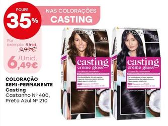 Oferta de L'Oréal - Casting Coloração Semi-Permanente por 6,49€ em Intermarché