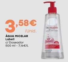 Oferta de Labell - Água Micelar por 3,58€ em Intermarché