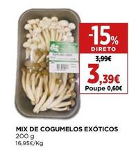Oferta de Mix De Cogumelos Exoticos por 3,39€ em El Corte Inglés
