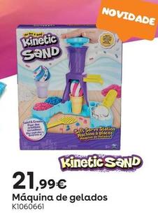 Oferta de Kinetic Sand - Máquina De Gelados por 21,99€ em Toys R Us