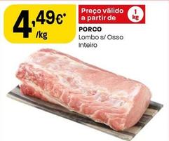 Oferta de Porco por 4,49€ em Intermarché