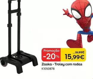 Oferta de Zaska - Troley Com Rodas  por 15,99€ em Toys R Us