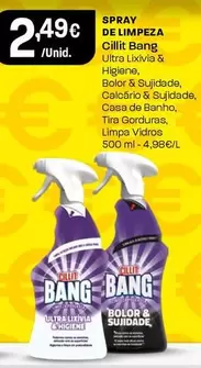 Oferta de Cillit Bang - Spray De Limpeza por 2,49€ em Intermarché