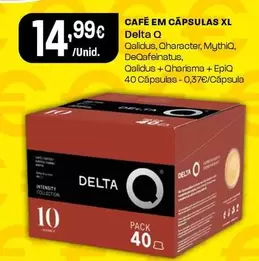 Oferta de Delta Q - Cafe Em Capsulas Xl por 14,99€ em Intermarché