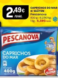 Oferta de Pescanova - Caprichos Do Mar S/ Gluten por 2,49€ em Intermarché