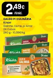 Oferta de Knorr - Caldo P/Culinária por 2,49€ em Intermarché