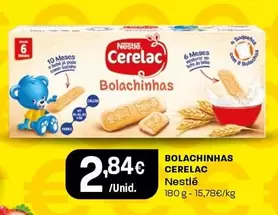 Oferta de Nestle - Bolachinhas Cerelac por 2,84€ em Intermarché